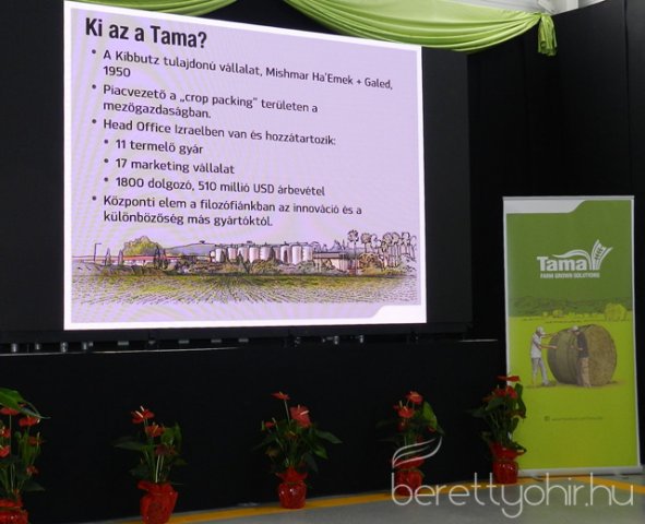 Tama raktárcsarnok átadó ünnepség 17